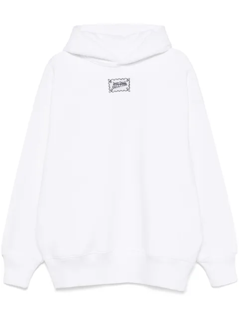 Jean Paul Gaultier hoodie con logo estampado