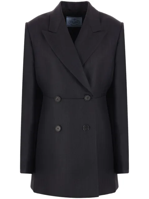 Prada double-breasted wool blazer