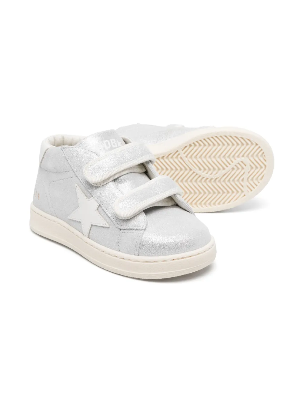 Golden Goose Kids June sneakers - Zilver