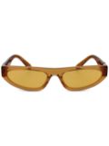 Miu Miu Eyewear cat-eye frame sunglasses - Brown