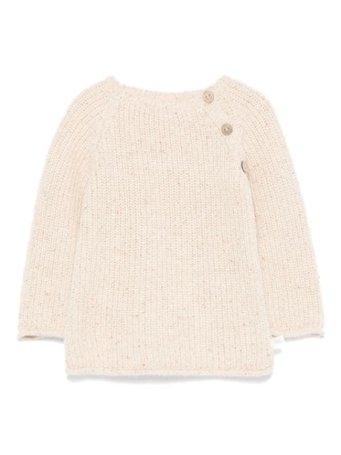 Paz Rodriguez speckle-knit sweater 