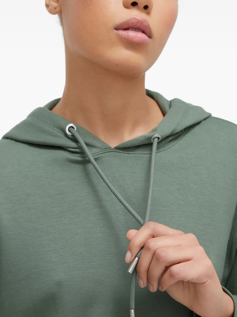 DKNY Jurk met capuchon Groen