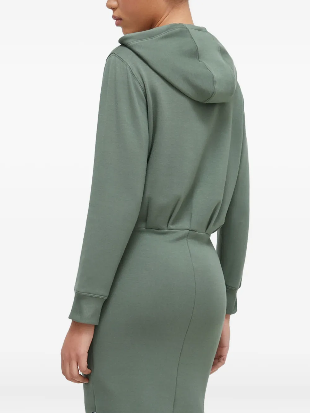 DKNY Jurk met capuchon Groen