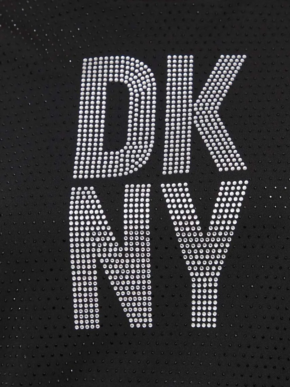 DKNY T-shirt met logo Zwart
