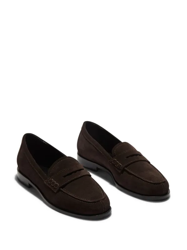 【関税込み】Aeyde ブラウン Oscar レザー ローファー Aeyde Oscar ローファー | ブラウン | FARFETCH JP