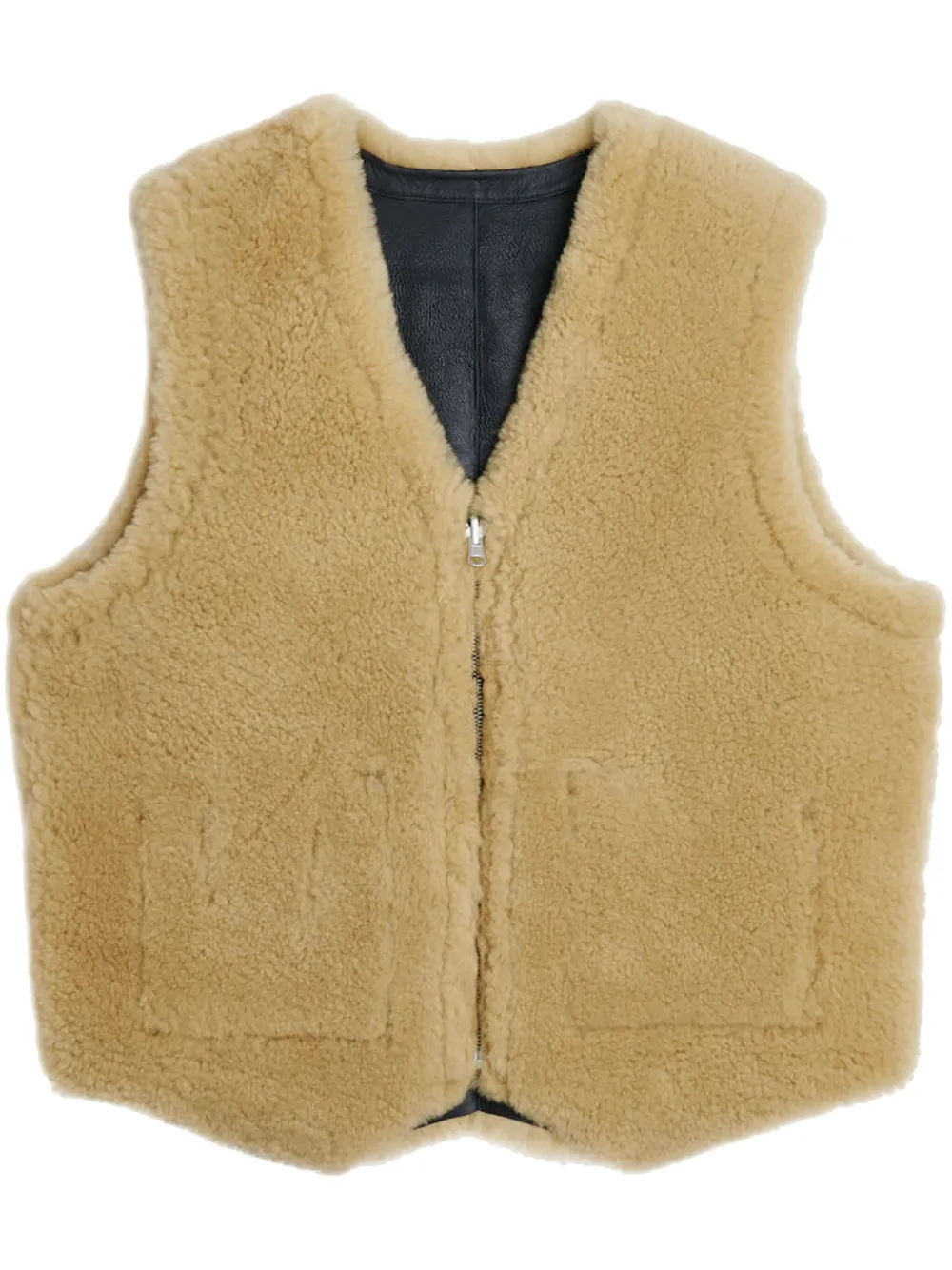 Sunflower Lammy gilet Beige
