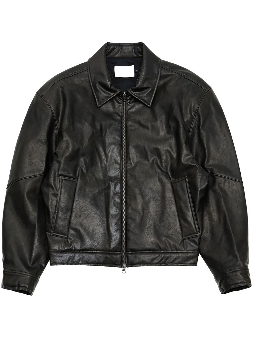 vegan leather jacket