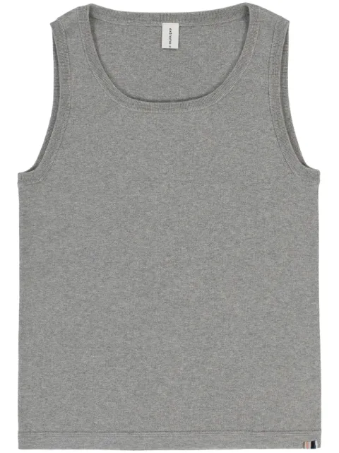 extreme cashmere fine-knit tank top