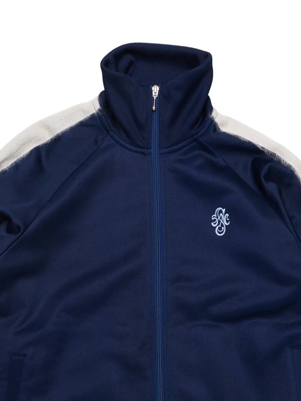 Stockholm Surfboard Club Trainingsjack met geborduurd logo - Blauw