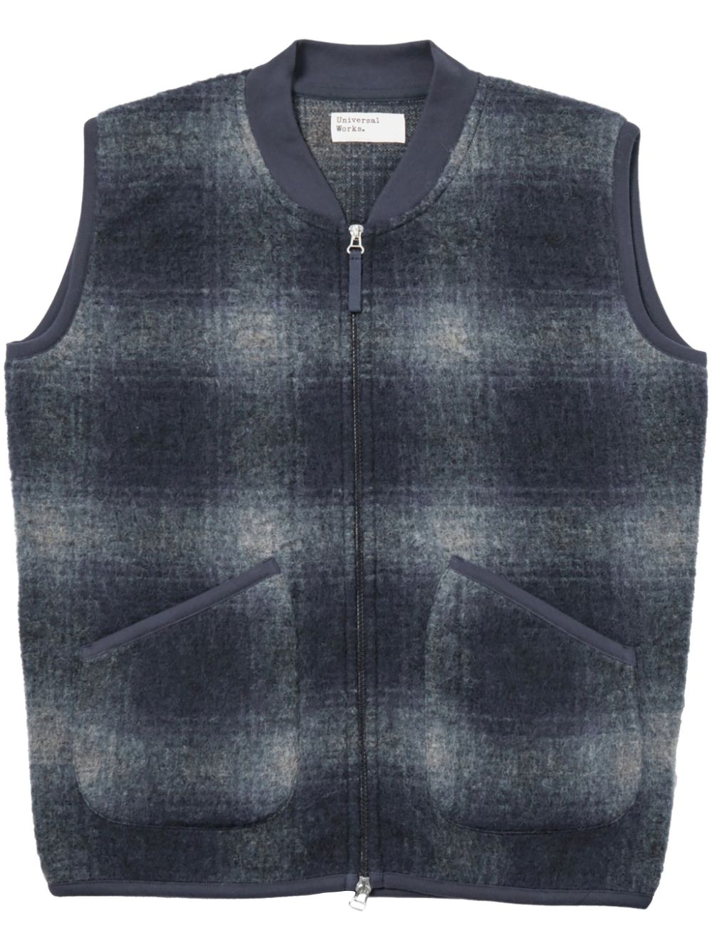 zip-up waistcoat