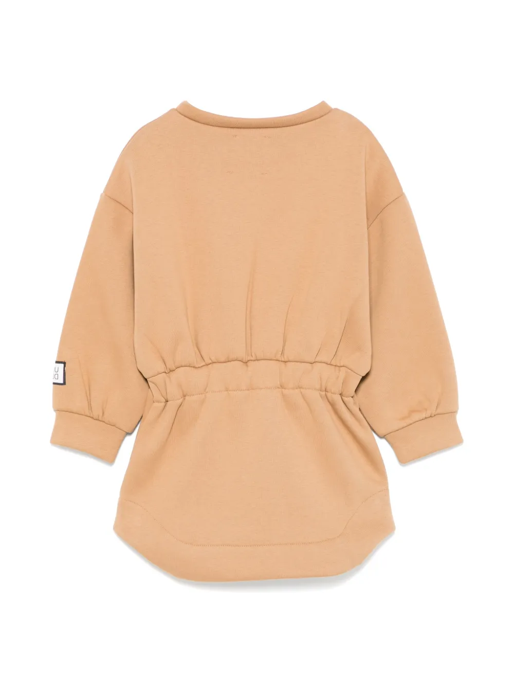 Douuod Kids Jersey jurk - Bruin