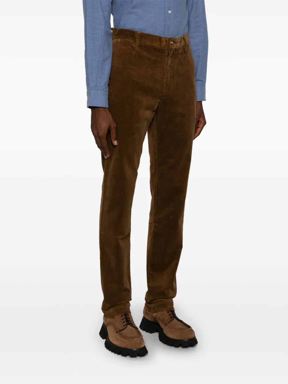 Polo Ralph Lauren Ribfluwelen chino Bruin