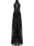 TOM FORD open-back halterneck maxi dress - Black