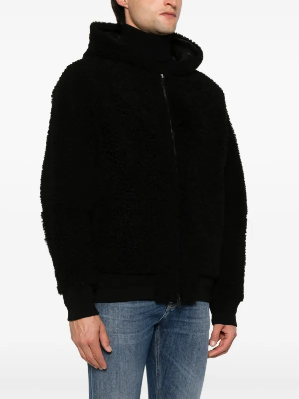 アウターその他 Salvatore Santoro Shearling jacket Salvatore Santoro Shearling Jacket | Black | FARFETCH