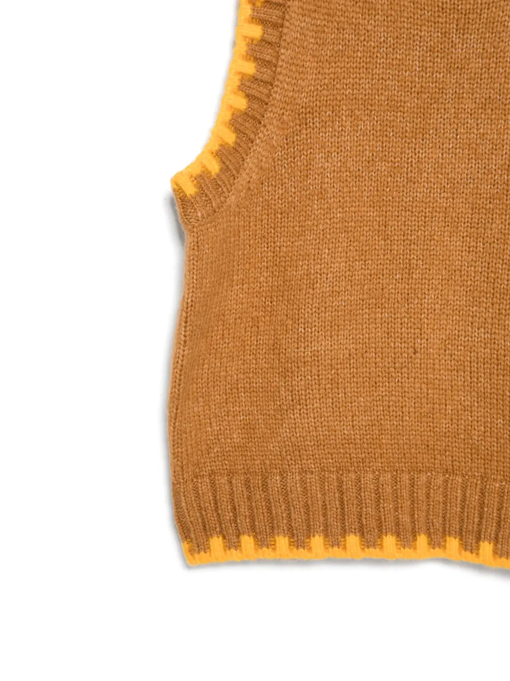 Scotch & Soda Fluffy Blanket gilet Bruin
