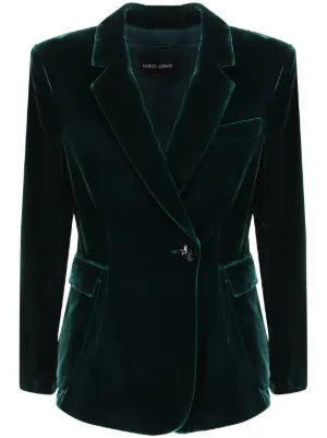 Giorgio Armani コントラストジャケット | ブラック | FARFETCH JP