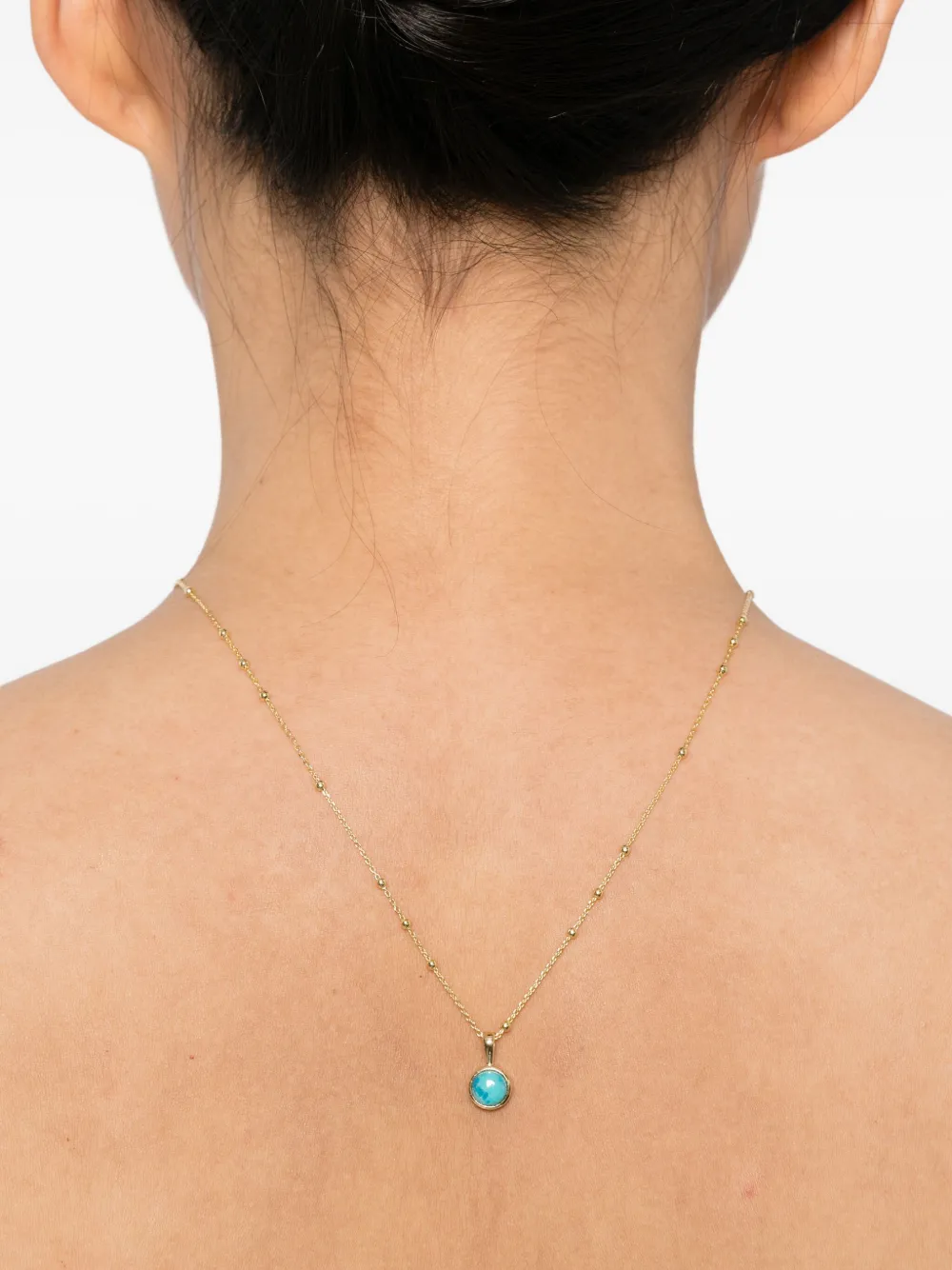 DAISY LONDON Healing turkoois halsketting - Goud