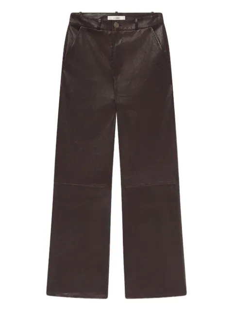 FRAME leather trousers