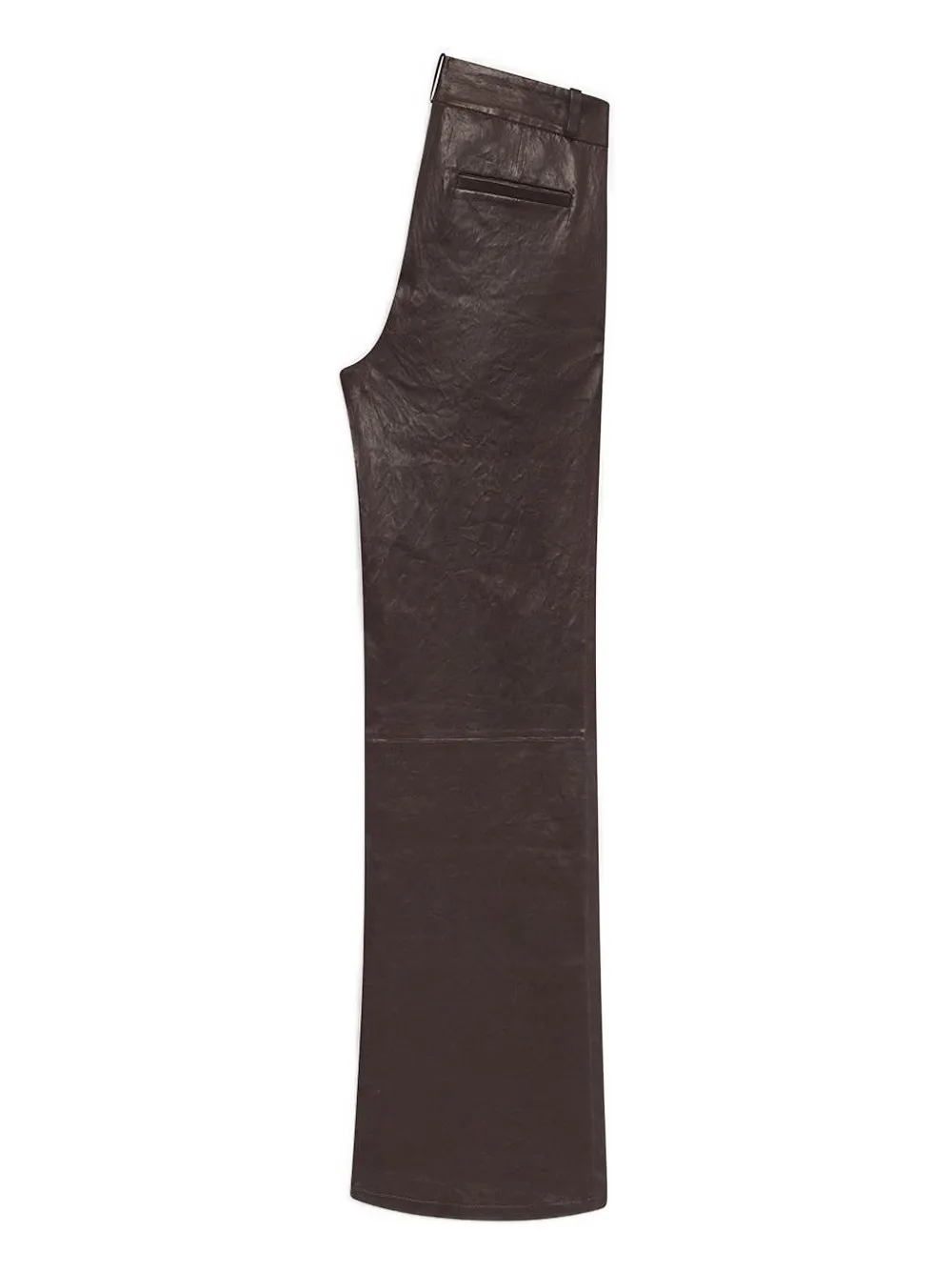 FRAME leather trousers - Bruin