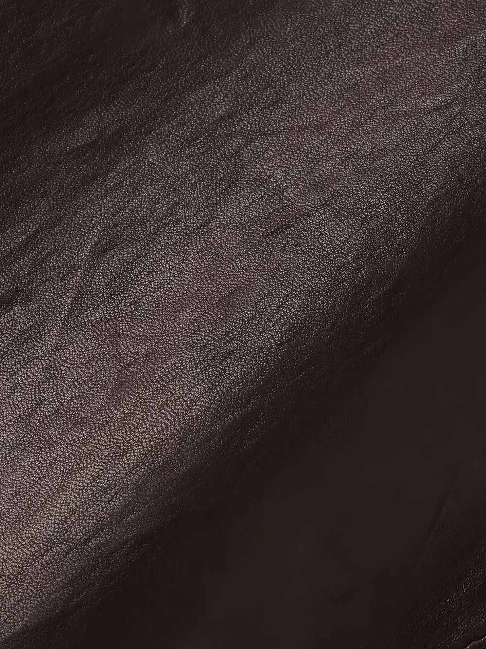 Frame Leather Trousers In Brown