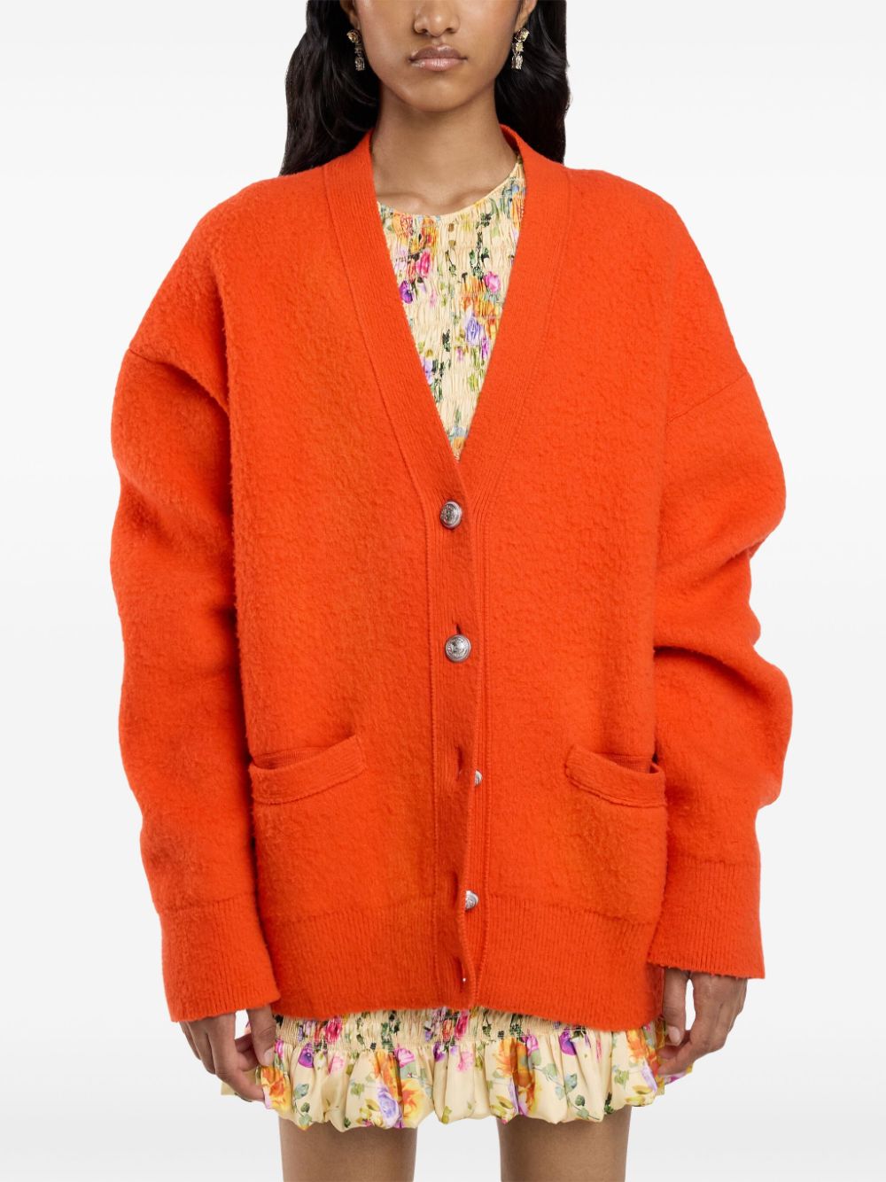 Where to find deals Rabanne oversized wool cardigan Women