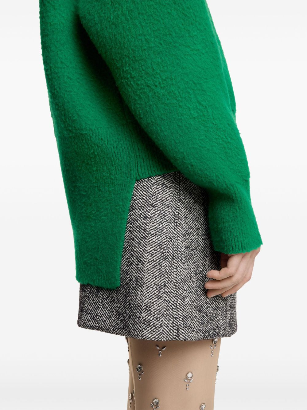 Rabanne herringbone skirt Women