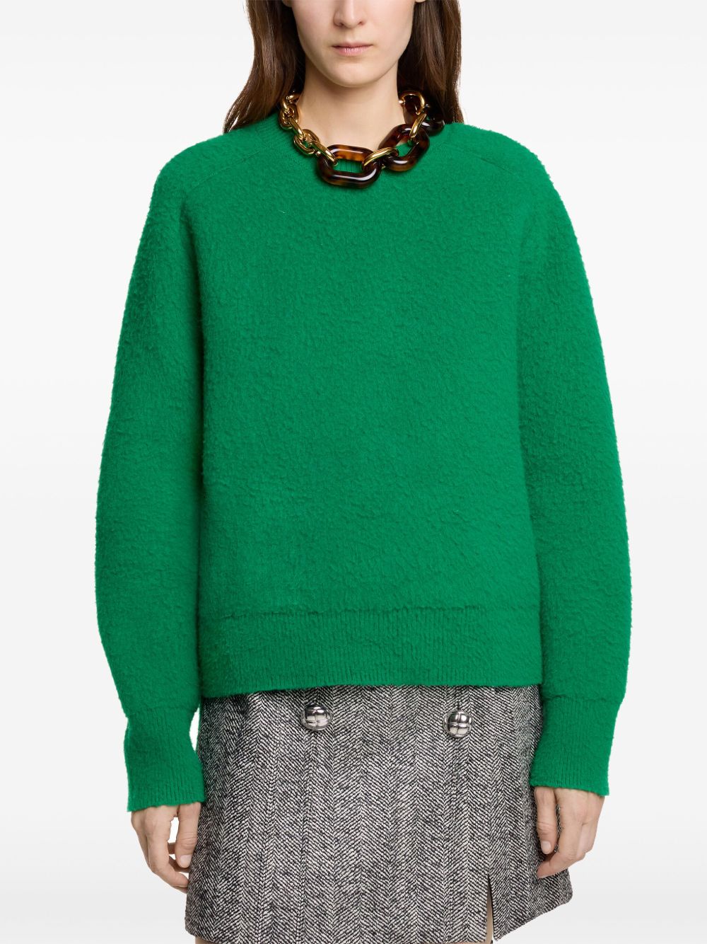 Rabanne brushed wool sweater Women