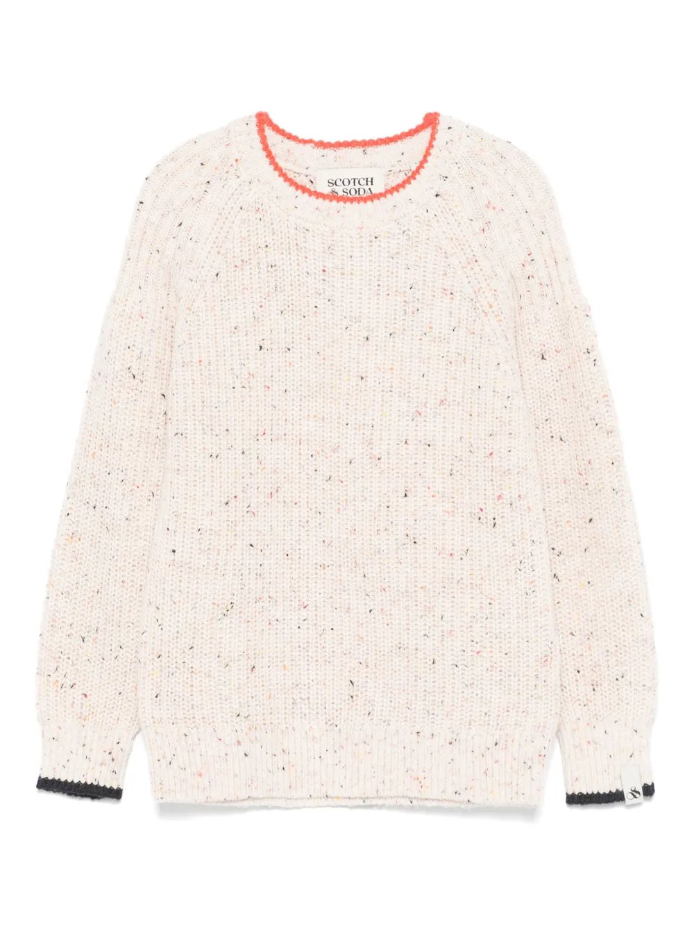 Scotch & Soda ribbed-knit sweater - Neutrals