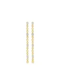 V JEWELLERY Lyla 18kt gold vermeil drop earrings