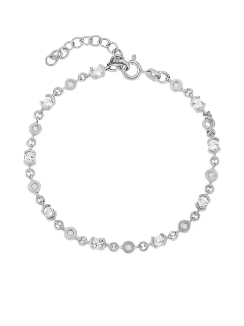 V JEWELLERY crystal-embellished bracelet