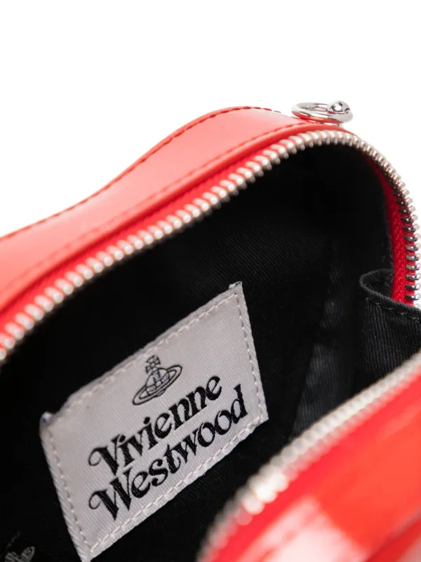 ショルダーバッグ・ポシェット Mini Heart Crossbody Bag Vivienne Westwood Mini Heart Patent Crossbody Bag | Red