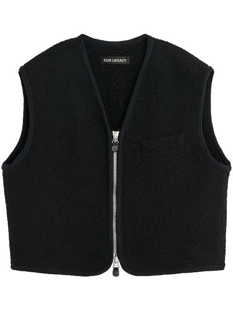 OUR LEGACY zip-up top vest Men