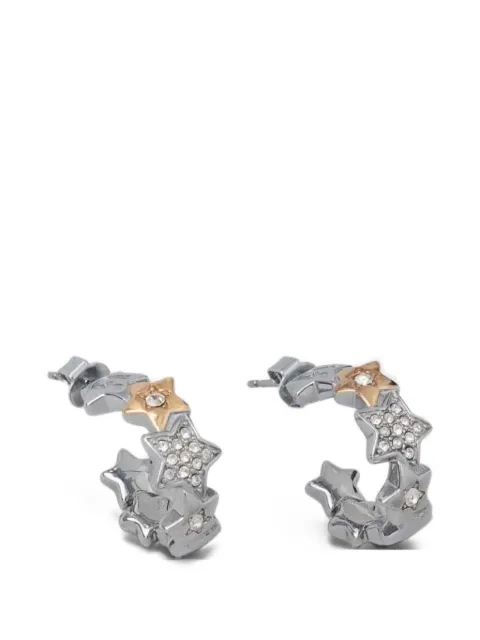 Furla crystal-embellished star earrings
