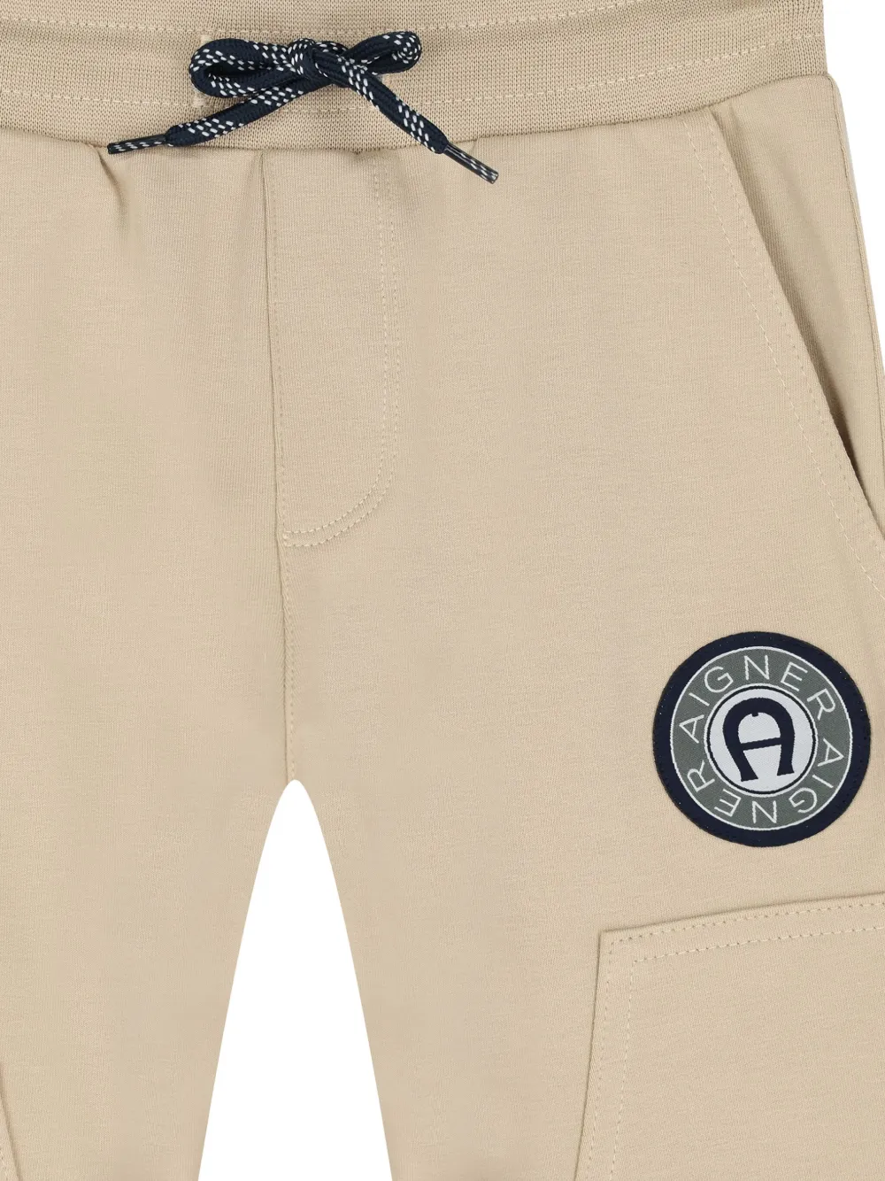 Aigner Kids Trainingsbroek met logo-applicatie Veelkleurig