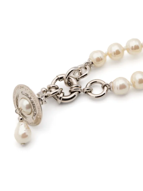 Vivienne Westwood Aleksa Pearl Necklace | White | FARFETCH