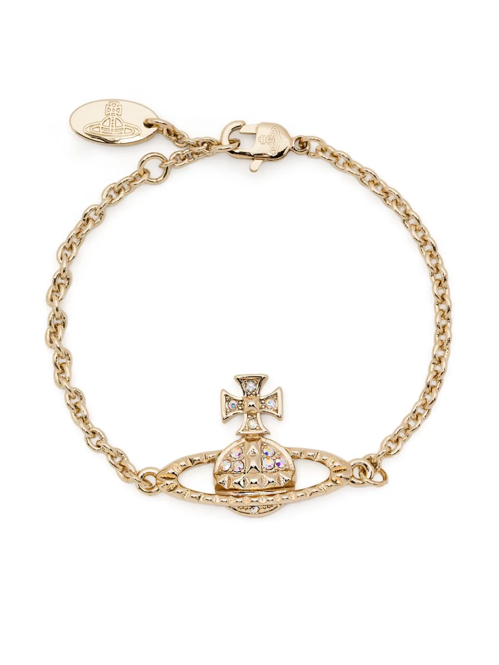 ★vivienne westwood★ Mayfair Bas Relief Bracelet* Mayfair Bas Relief Bracelet in RHODIUM-Crystal | Vivienne