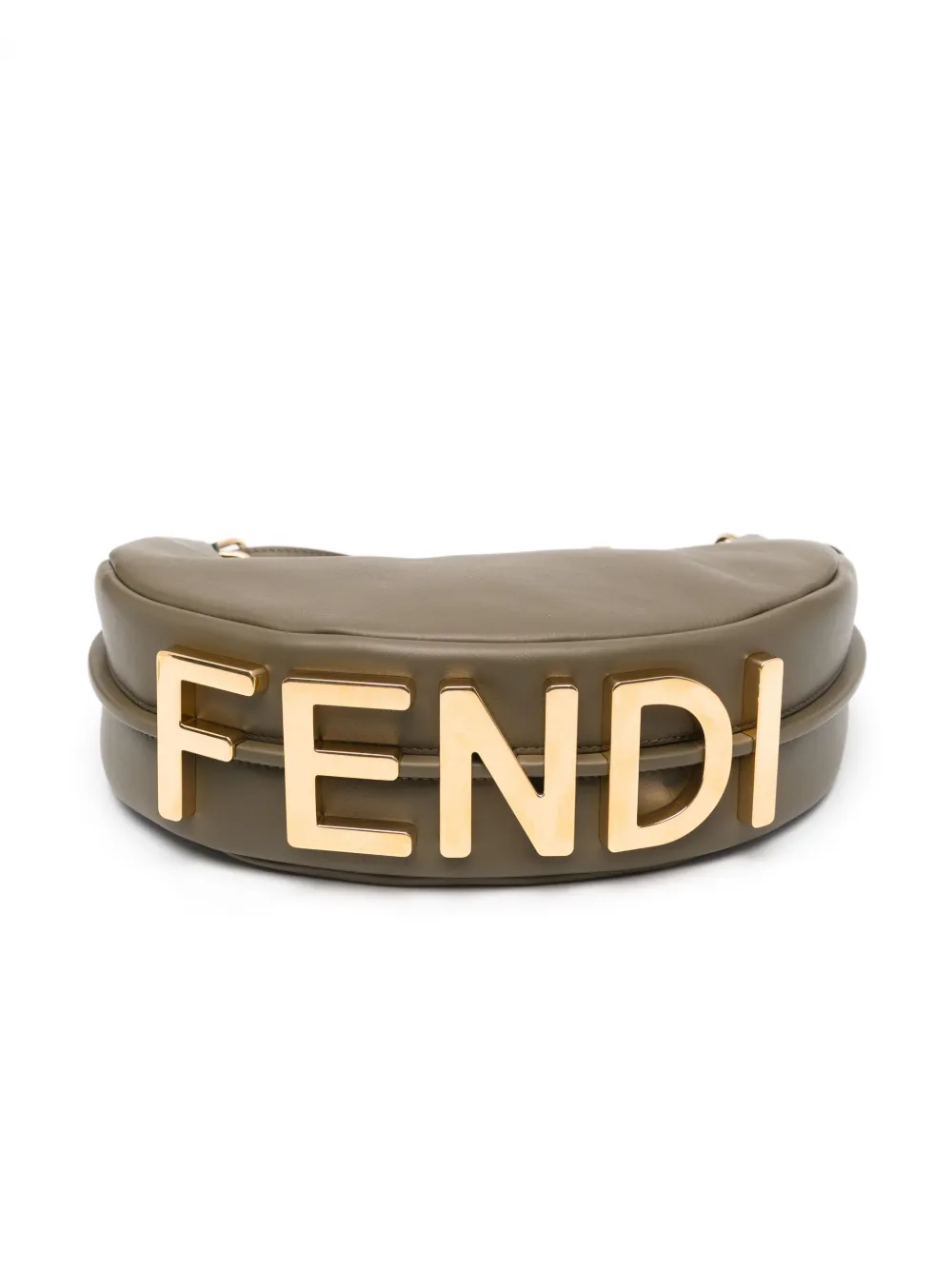 FENDI graphy kleine schoudertas Groen