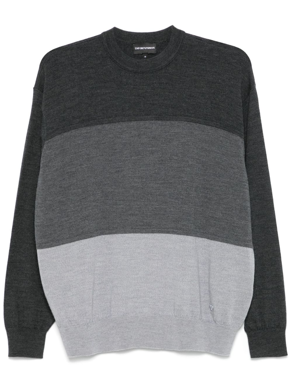 Emporio Armani colour-block sweater Men