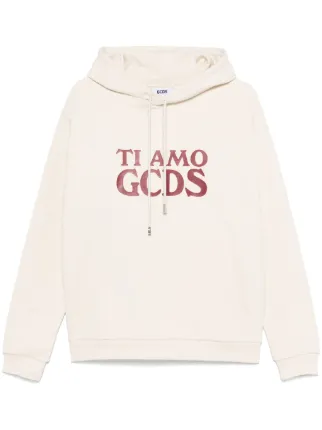 GCDS Ti Amo GCDS パーカー | ニュートラル | FARFETCH JP