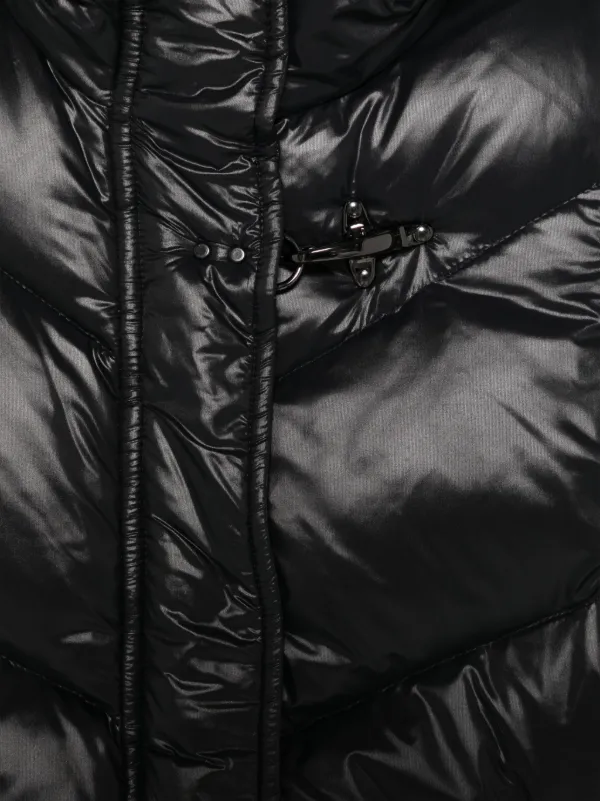 Fay Kids Hooded Puffer Jacket Black FARFETCH PH