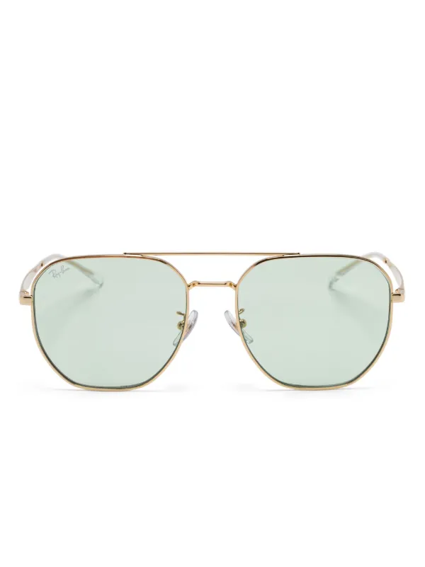 Ray Ban Lunettes De Soleil a Monture Aviateur Or FARFETCH MA