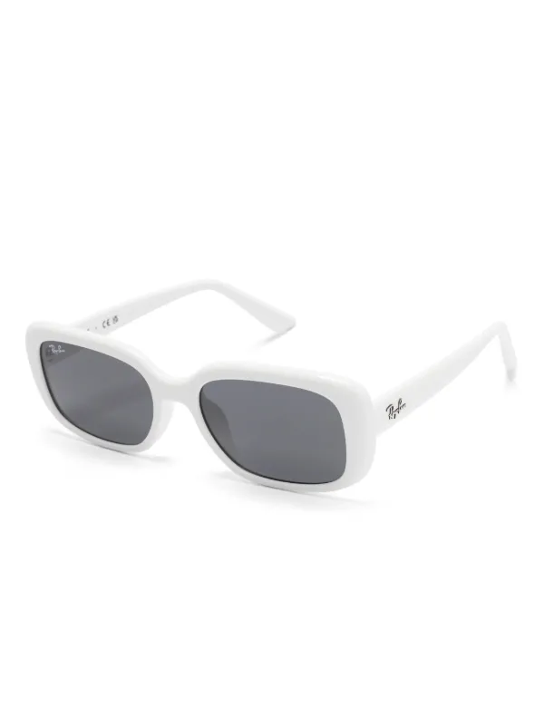 Ray-Ban oversize-frame Sunglasses | White | FARFETCH