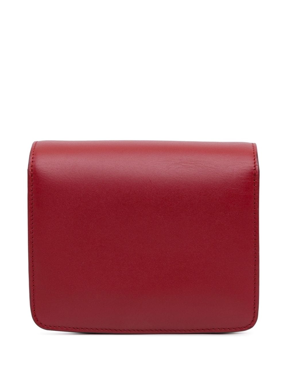 Céline Pre-Owned 2018 Small Classic Box crossbody bag - Rood