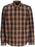 BOSS checked shirt - Brown