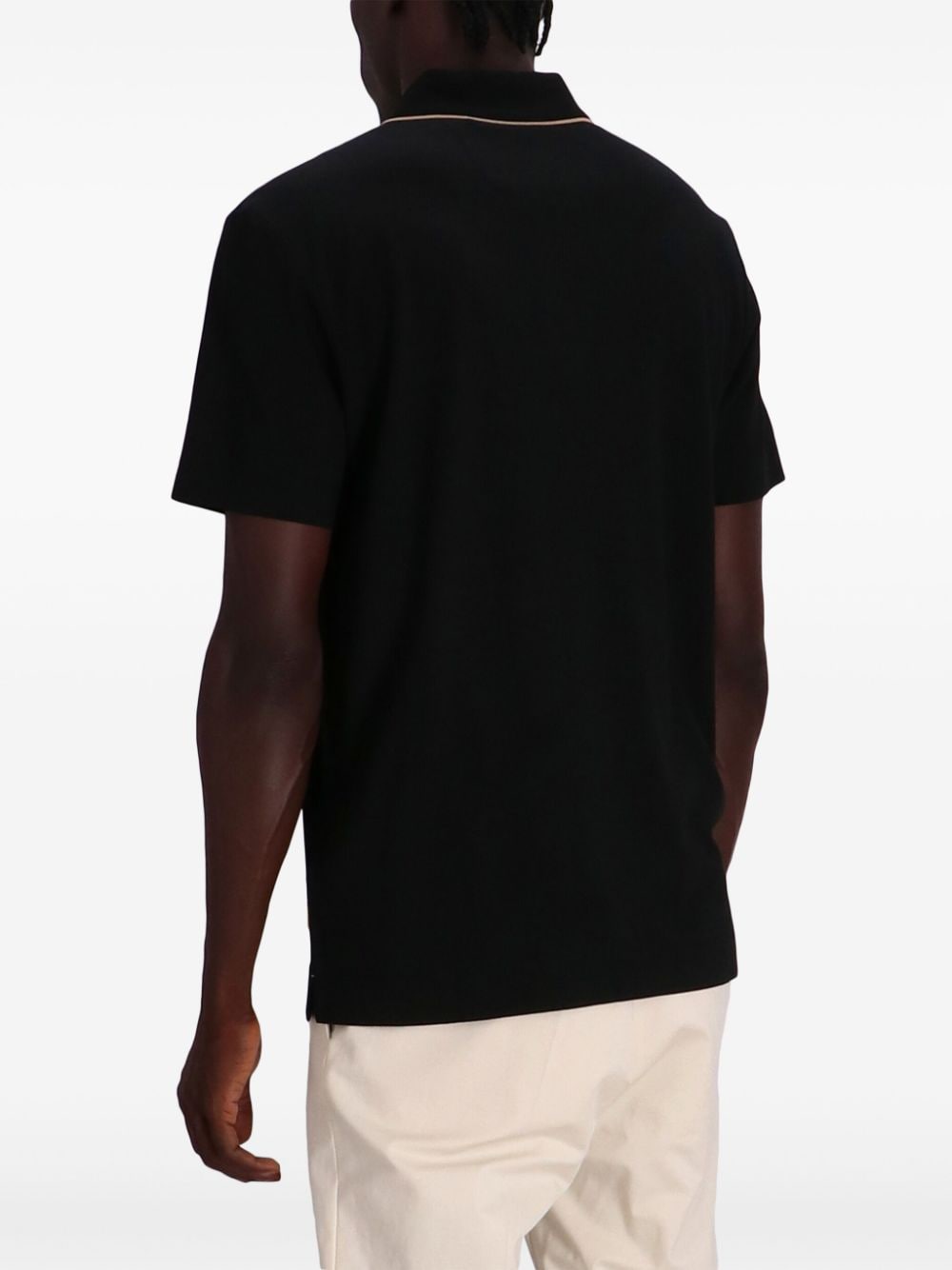 Shop Hugo Boss Xaston Martin Short Sleeve Polo Shirt In Black