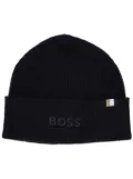 BOSS Magico beanie - Blue