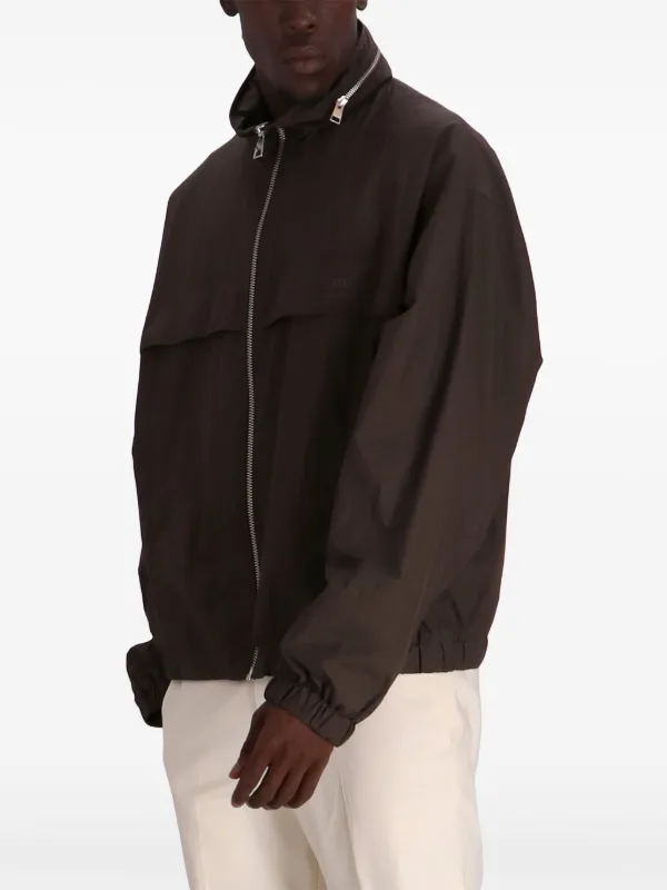 AMI｜JACKETS (FJK269 WV0049 221) Navy Blue Boxy Buttoned Jacket | AMI PARIS