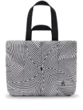 Perfect Moment star-print tote bag - Black