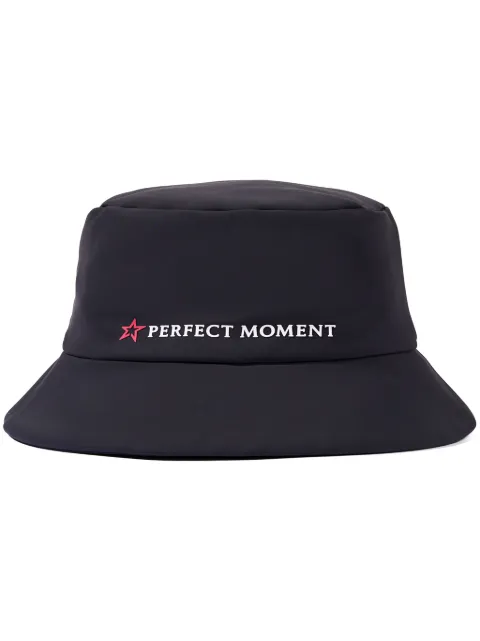 Perfect Moment logo-print bucket hat