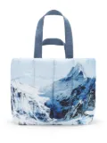 Perfect Moment mountain-print tote bag - Blue